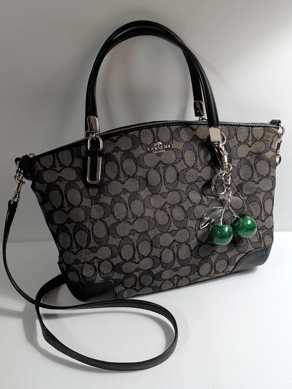 Coach Signature C Small Kelsey Satchel Bag